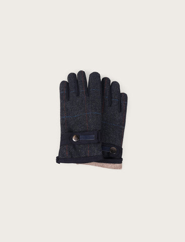 Guanti fantasia check su base resca