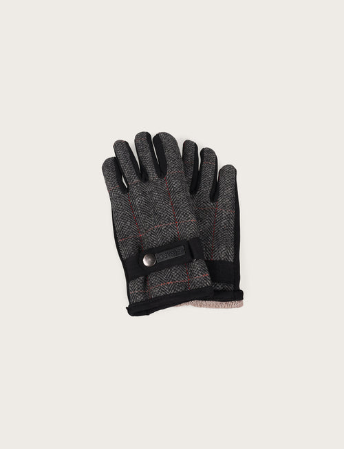 Guanti fantasia check su base resca