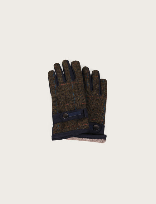 Guanti fantasia check su base resca