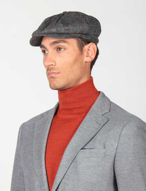 Basco fantasia check in lana_luigi fusaro