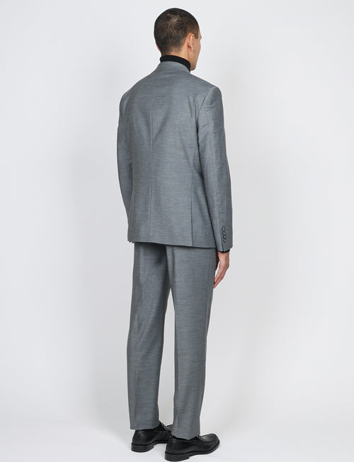 Abito doppiopetto fantasia spigata