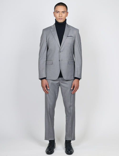 Abito tinta unita slim fit