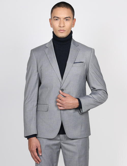 Abito tinta unita slim fit