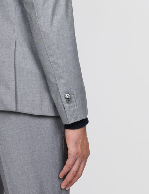 Abito tinta unita slim fit_luigi fusaro