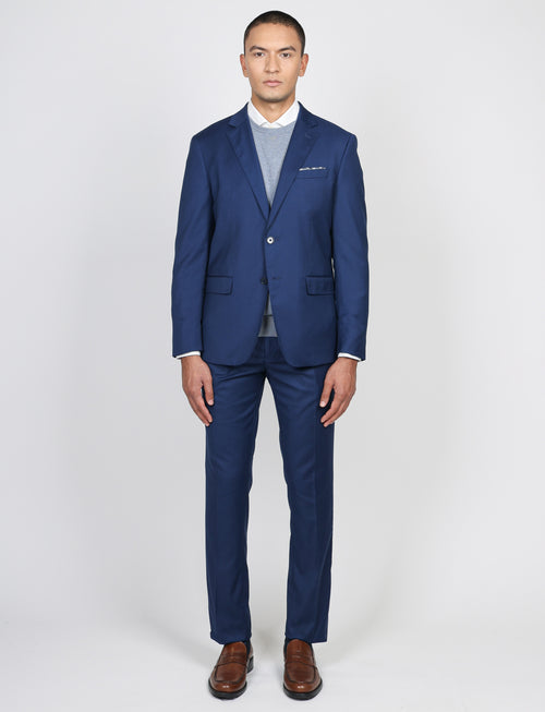 Abito tinta unita slim fit_luigi fusaro