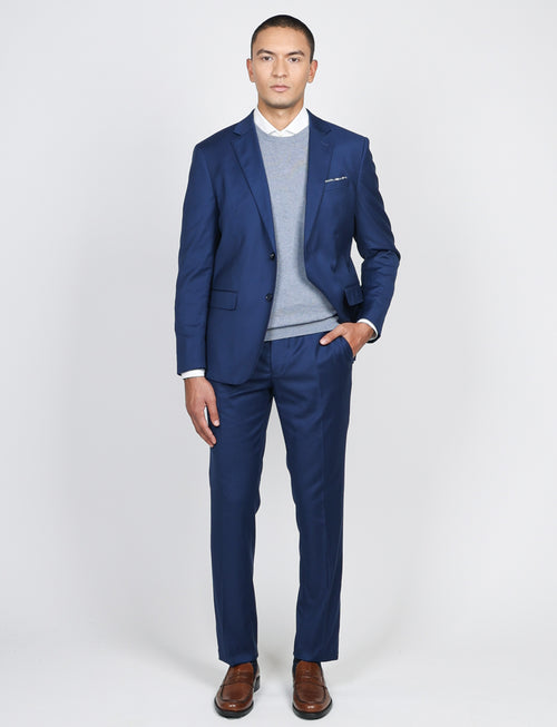 Abito tinta unita slim fit_luigi fusaro