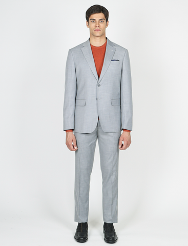 Abito classico in tessuto grisaglia