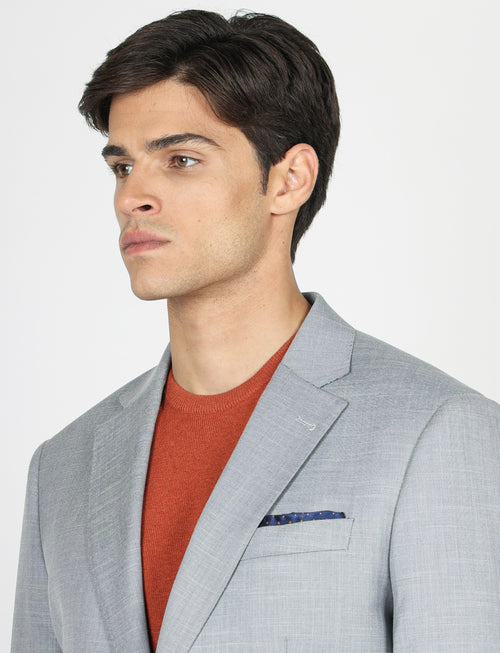 Abito classico in tessuto grisaglia