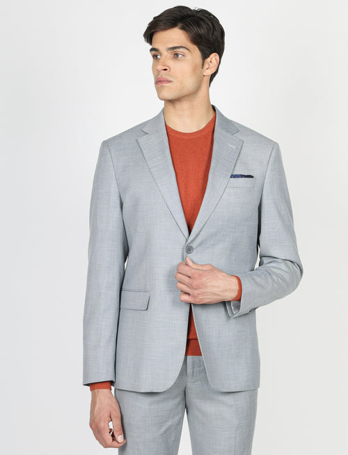 Abito classico in tessuto grisaglia