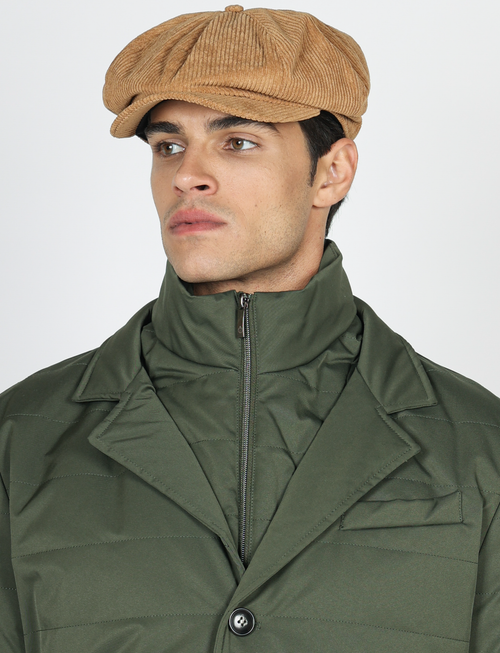 Giacca imbottita trapuntata tecnica con pettorina