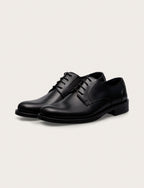Scarpe derby in pelle crust |Colore:Nero