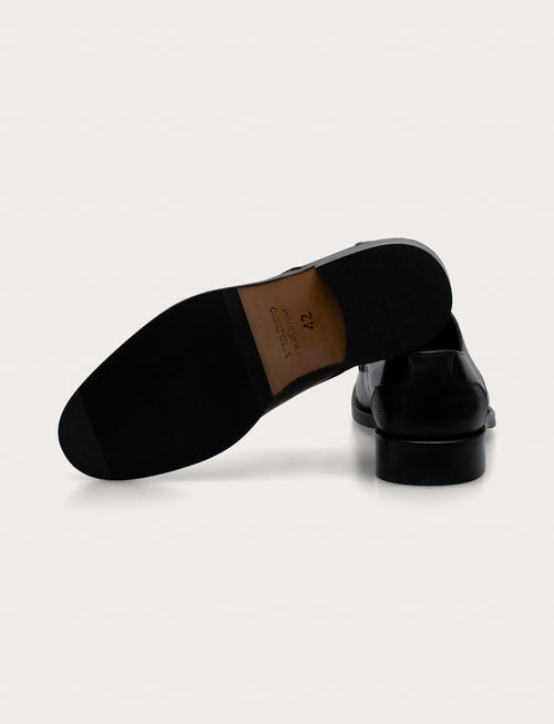 Scarpe derby in pelle crust