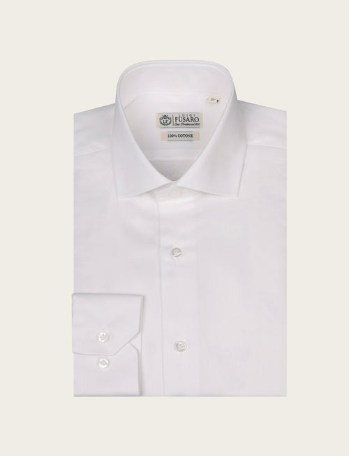 Camicia in cotone tessuto resca