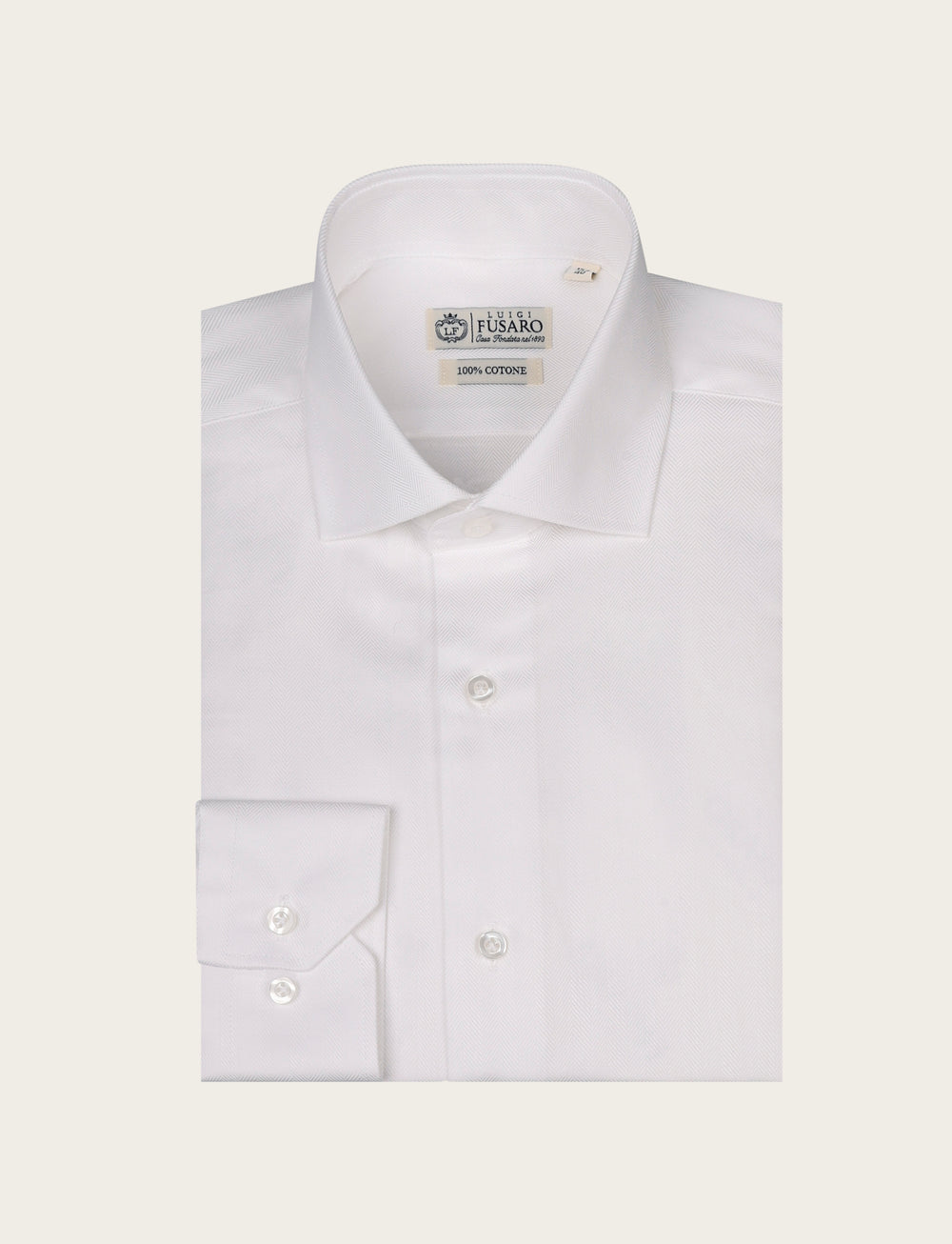 Camicia in cotone tessuto resca