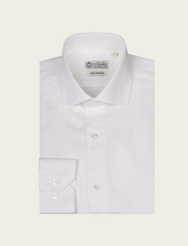 Camicia in cotone tessuto resca