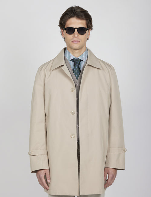 Trench tecnico con pettorina rimovibile