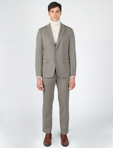 Abito in maglia tinta unita