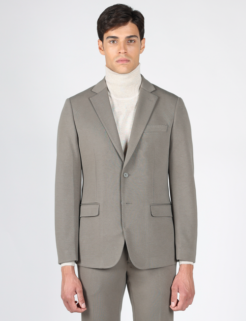 Abito in maglia tinta unita