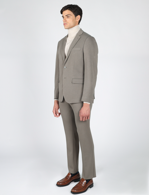 Abito in maglia tinta unita