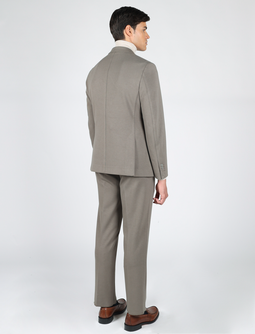 Abito in maglia tinta unita