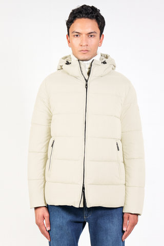 Padded parka with hood 