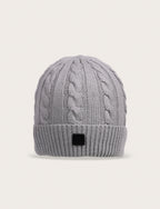 Cappello a trecce in maglia |Colore:Grigio