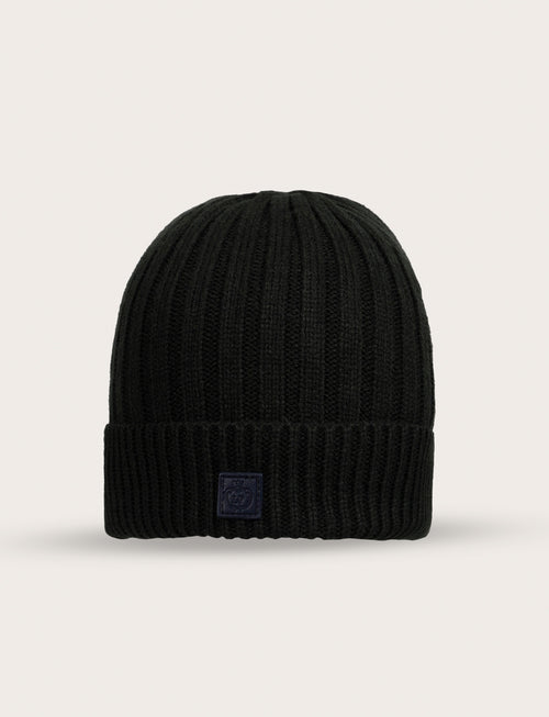 Cappello in maglia a coste