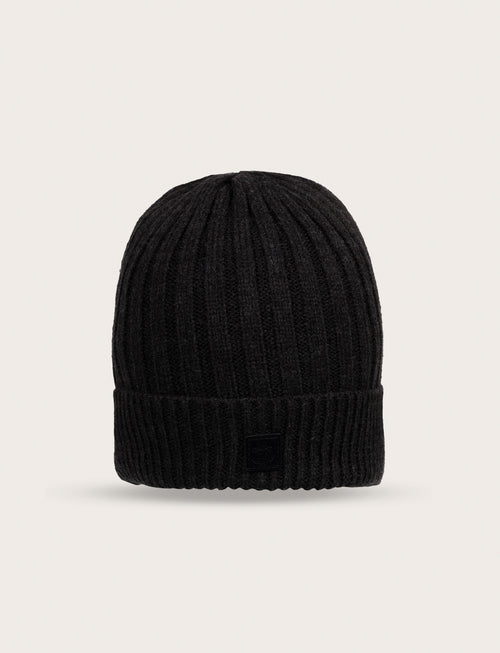 Cappello in maglia a coste