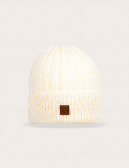 Cappello in maglia a coste