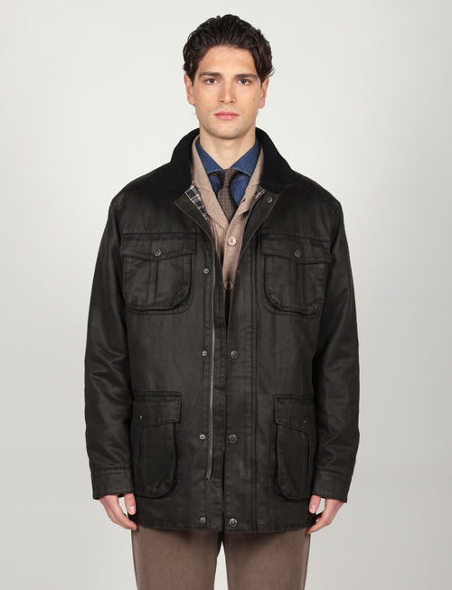 Sahariana tecnica con tasche multiple