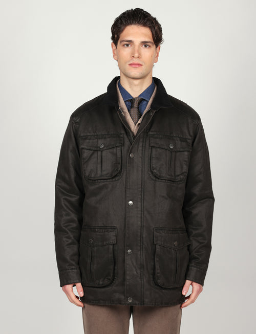 Sahariana tecnica con tasche multiple