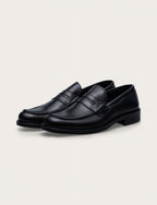 Mocassini in pelle crust |Colore:Nero