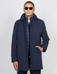 Trench tecnico con pettorina removibile