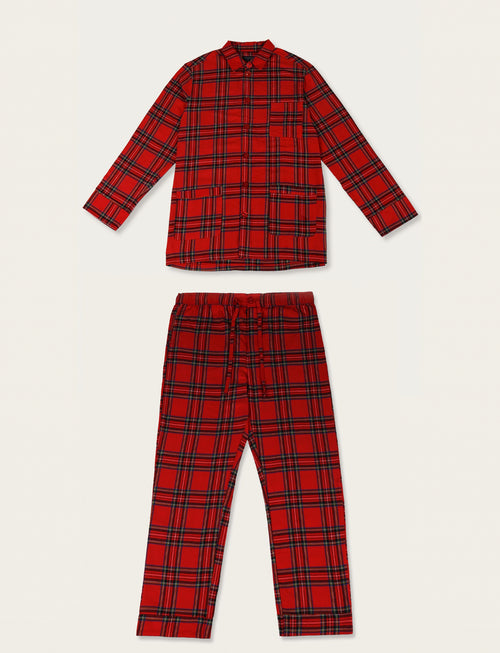 Pigiama in cotone fantasia check