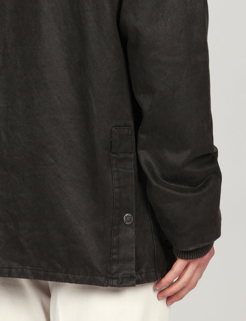 Giaccone tecnico con cappuccio