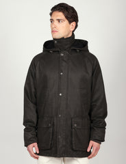 Giaccone tecnico con cappuccio