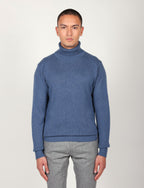 Dolcevita tinta unita in lana lambswool