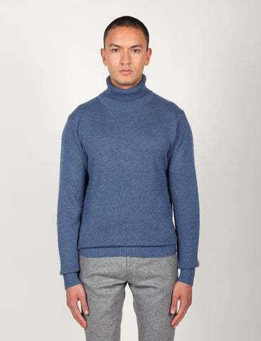 Dolcevita tinta unita in lana lambswool