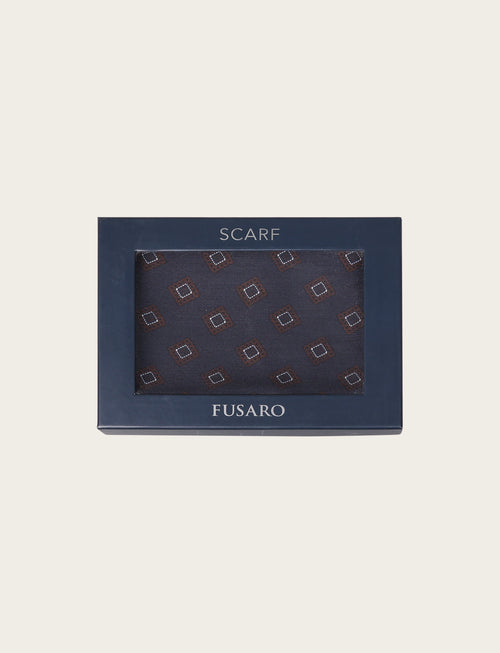 Sciarpa fantasia geometrica a rombi