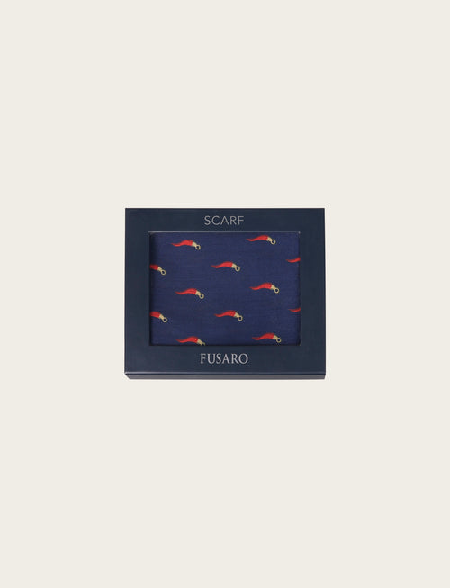 Sciarpa fantasia cornetto napoletano