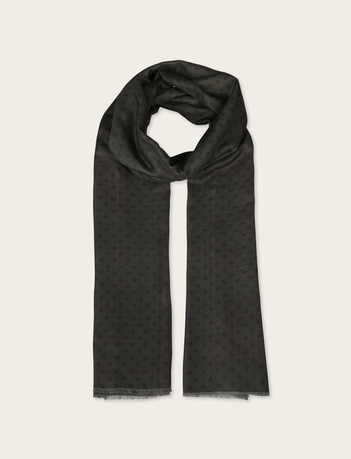 Sciarpa fantasia micro pois regolari