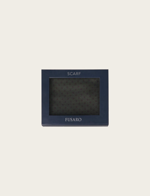 Sciarpa fantasia micro pois regolari