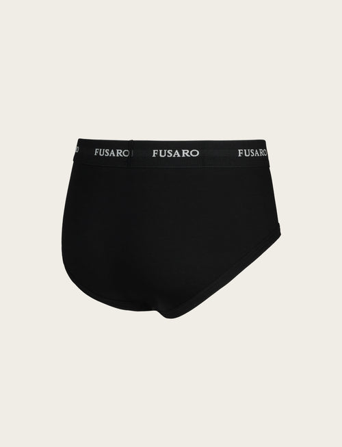 Tris slip in cotone elasticizzato