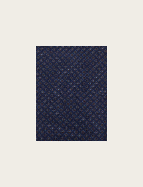 Sciarpa micro fantasia geometrica a rombi