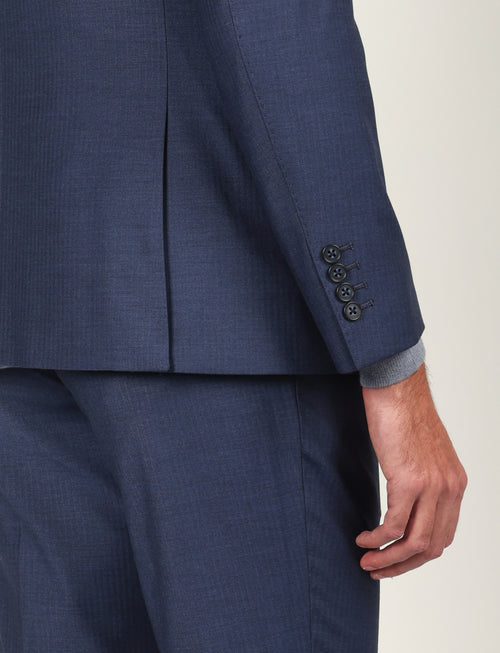 Abito doppiopetto fantasia spigata