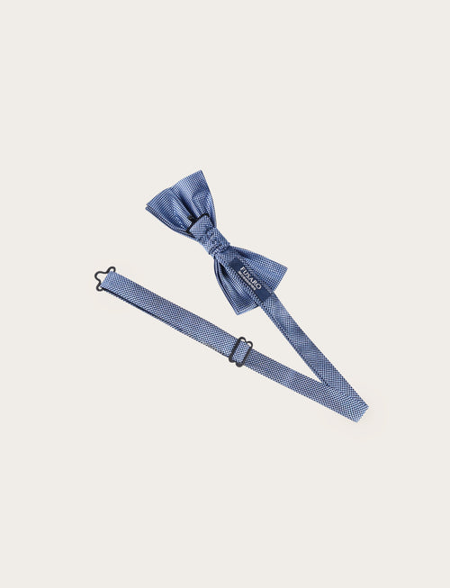 Papillon in seta dobby