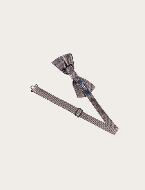 Papillon in seta dobby