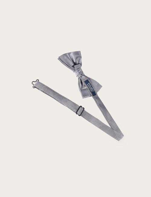 Papillon in seta dobby