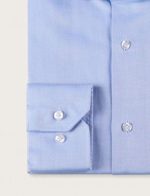 Camicia in cotone tessuto resca