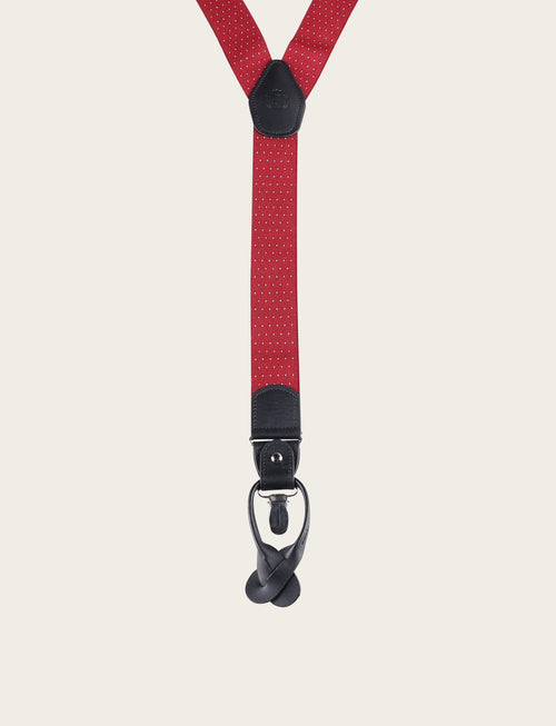 Bretelle fantasia a pois